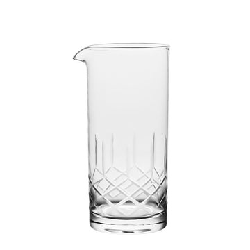 Tall Etched Cocktail Mixing Glass