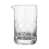 Etched Cocktail Mixing Glass