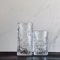 Tree Trunk Lowball Glass