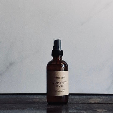 Farmer's Son Co. - Grapefruit + Basil Room & Linen Spray