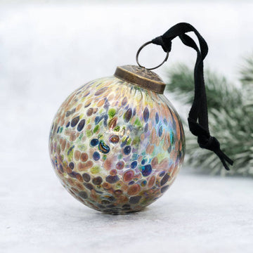 Multi Sparkle Cheena Ornament - Three Inch