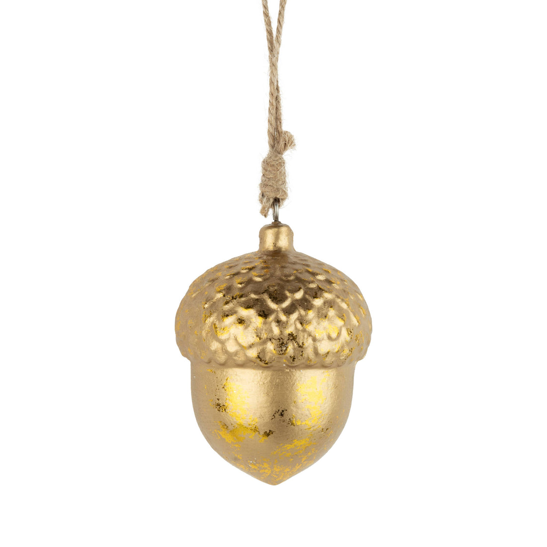 Gold Hollow Wood Acorn