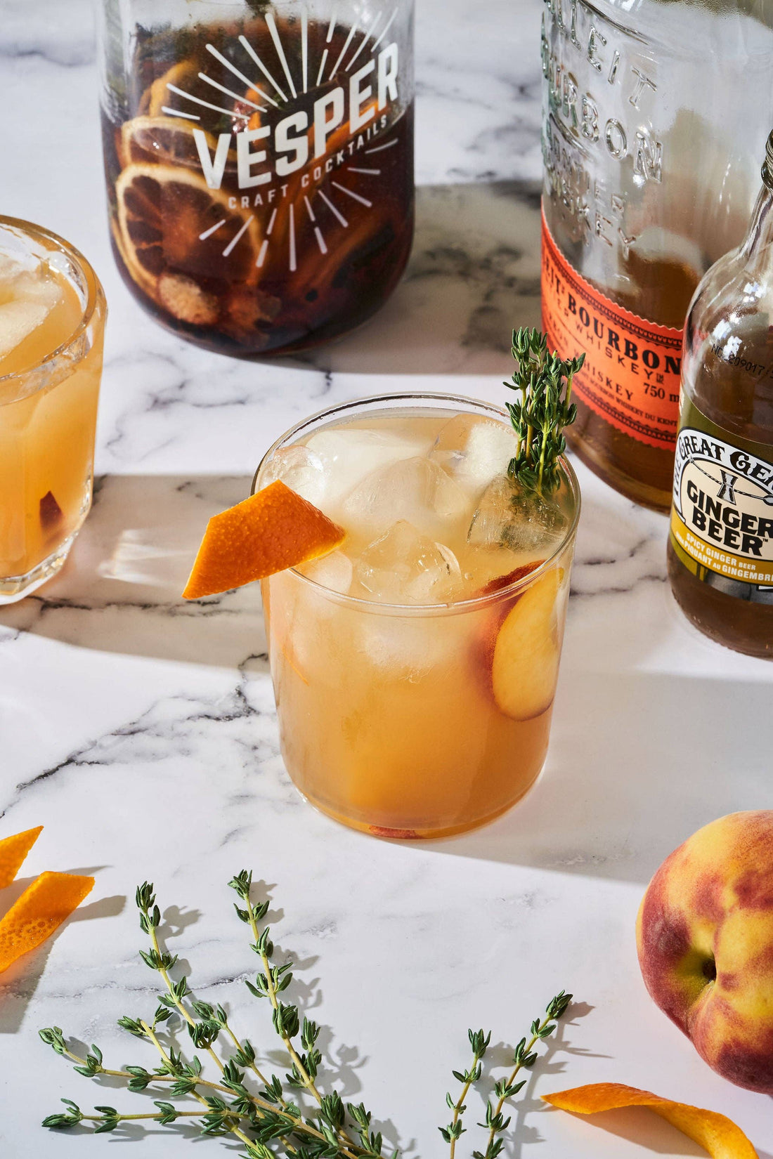 Vesper - Bourbon Peach Smash Cocktail Kit