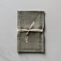 Linen Kitchen Towel - Sage Green