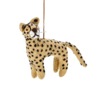 Felt Larry the Leopard Hanging Decoration