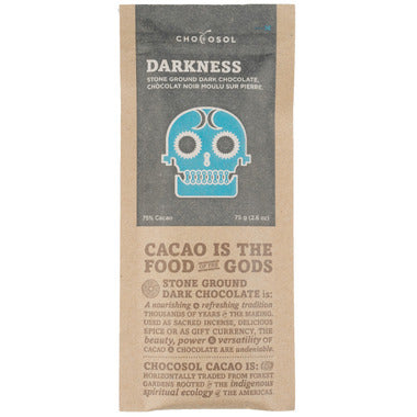 ChocoSol - 75% Dark Chocolate Bar