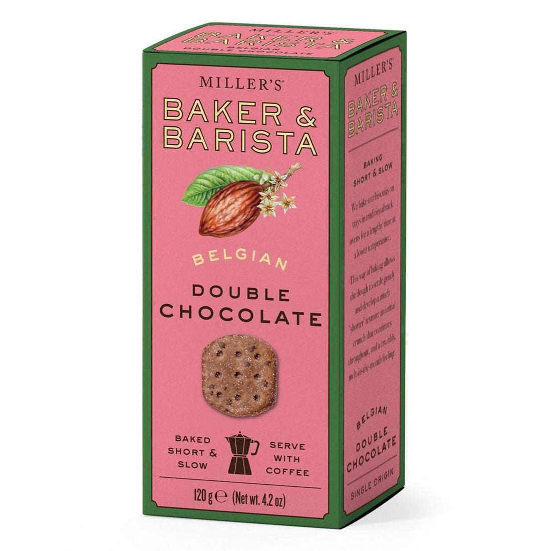 Miller's Baker & Barista - Belgian Double Chocolate Biscuits