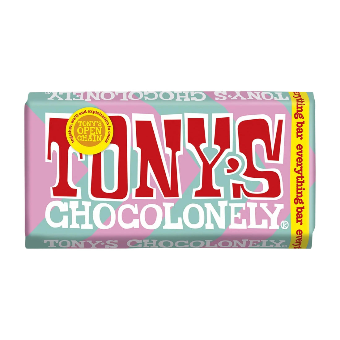Tony's Chocolonely - 32% Everything Chocolate Bar 90g