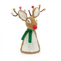 Felt Rudolph Tree Topper Decoration