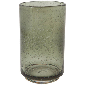 Agave Bubble Glass Highball Tumbler