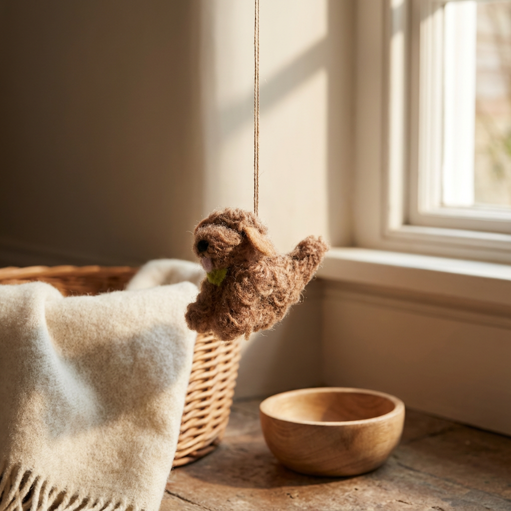 Felt Cassie the Cockapoo Hanging Decoration