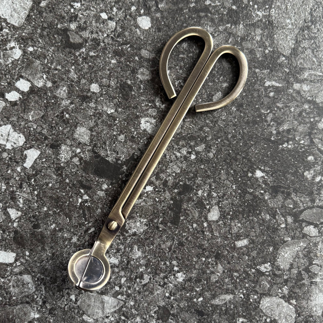 Candle Wick Trimmer - Brushed Nickel