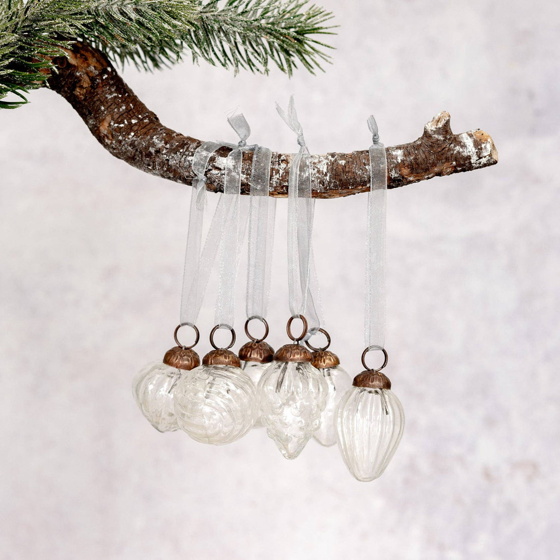 Clear Luster Ornament - One Inch (Assorted)