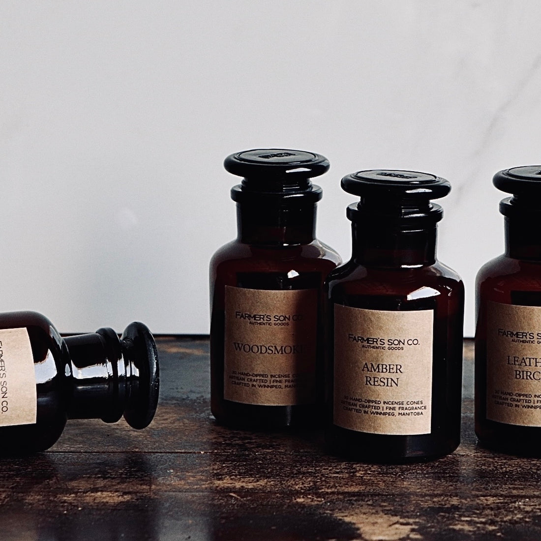 Farmer's Son Co. - Woodsmoke Incense Cones