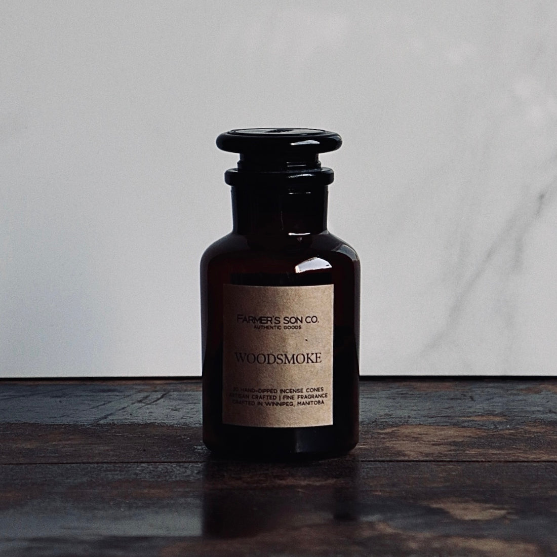 Farmer's Son Co. - Woodsmoke Incense Cones