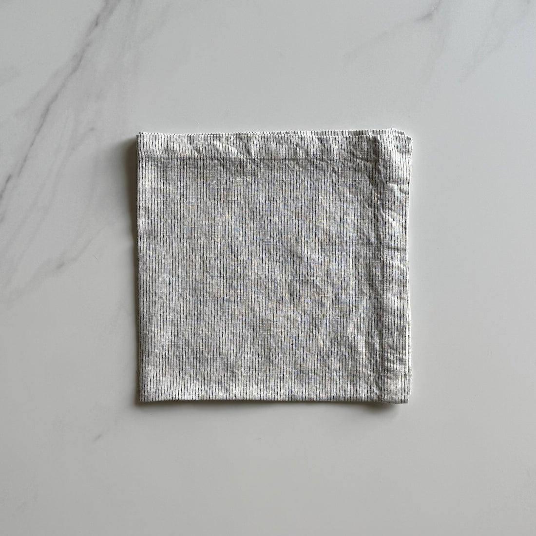 Linen Dinner Napkin - Pencil Stripe