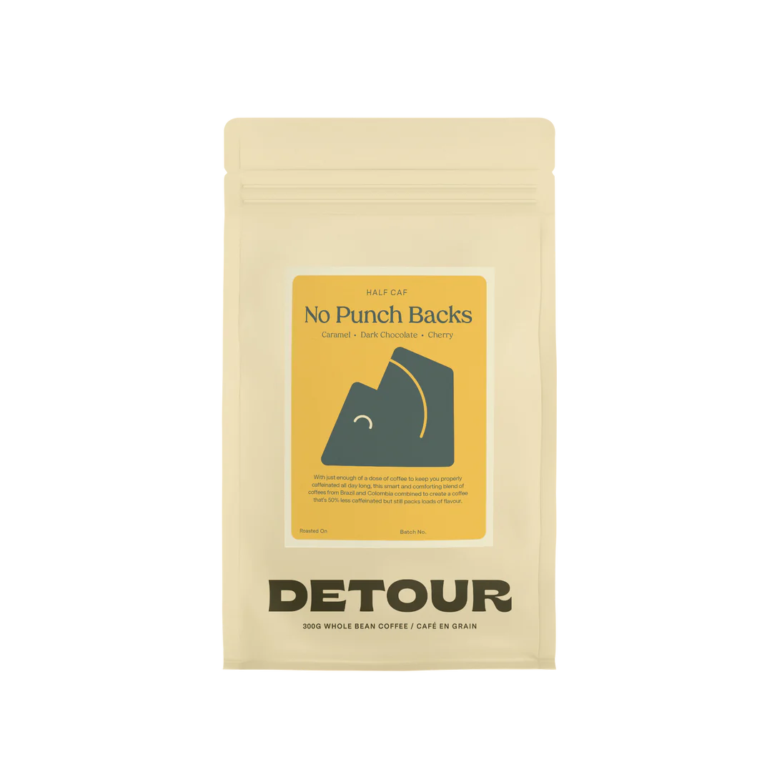 Detour - No Punch Backs Half Caf