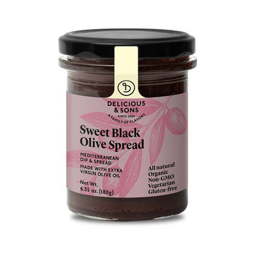 Delicious & Sons Organic Sweet Black Olive Tapenade