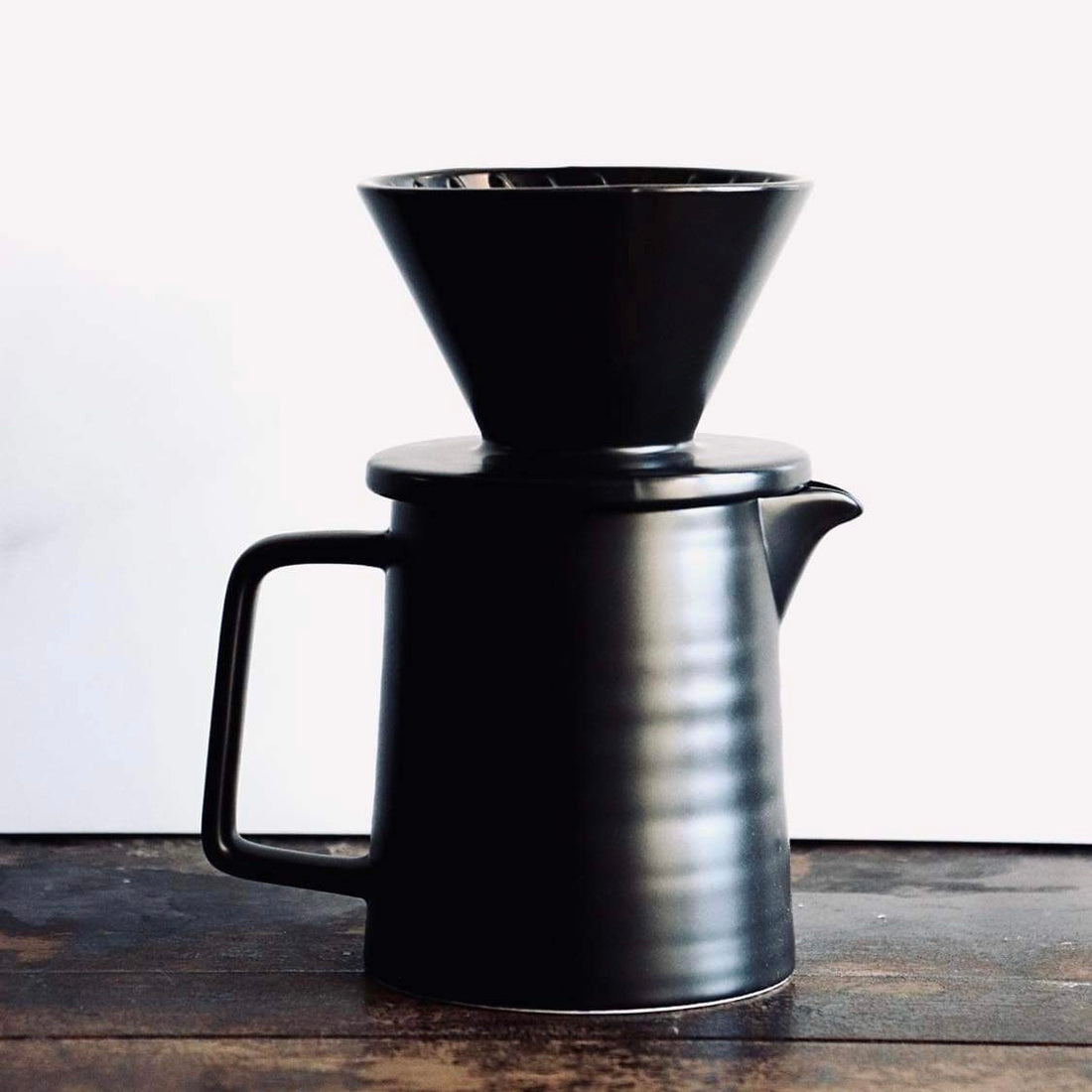 Pour Over Kettle Set - Black