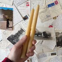 Beeswax Taper Candle - Set of Two