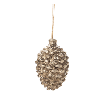 Antique Silver Cone Wide