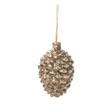 Antique Silver Cone Wide