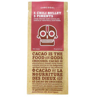 ChocoSol - 75% Five Chili Bullet Chocolate Bar