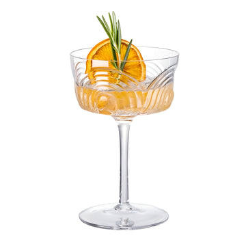 Vintage Art Deco Cocktail Glass