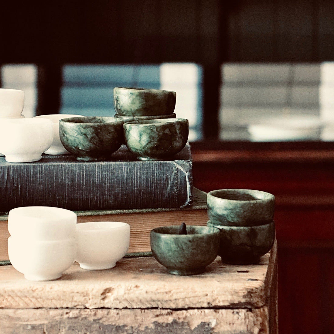 Jade Catch All Bowl - White