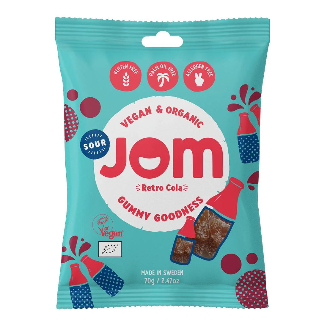 JOM - Sour Retro Cola Gummies