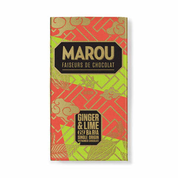 Marou - 69% Ba Ria Ginger Lime Single Origin Chocolate Bar