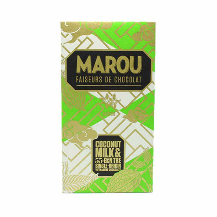 Marou -55% Ben Tre Coconut Milk Chocolate Bar - Mini