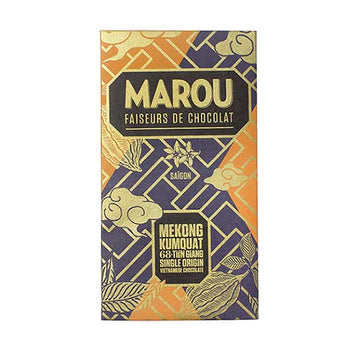 Marou - 68% Tien Giang Mekong Kumquat Single Origin Chocolate Bar