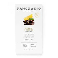 Pancracio - 64% Lemon & Mint Dark Chocolate Bar