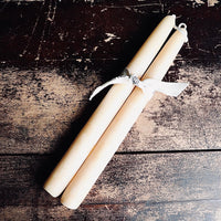 Beeswax Taper Candle - Set of Two