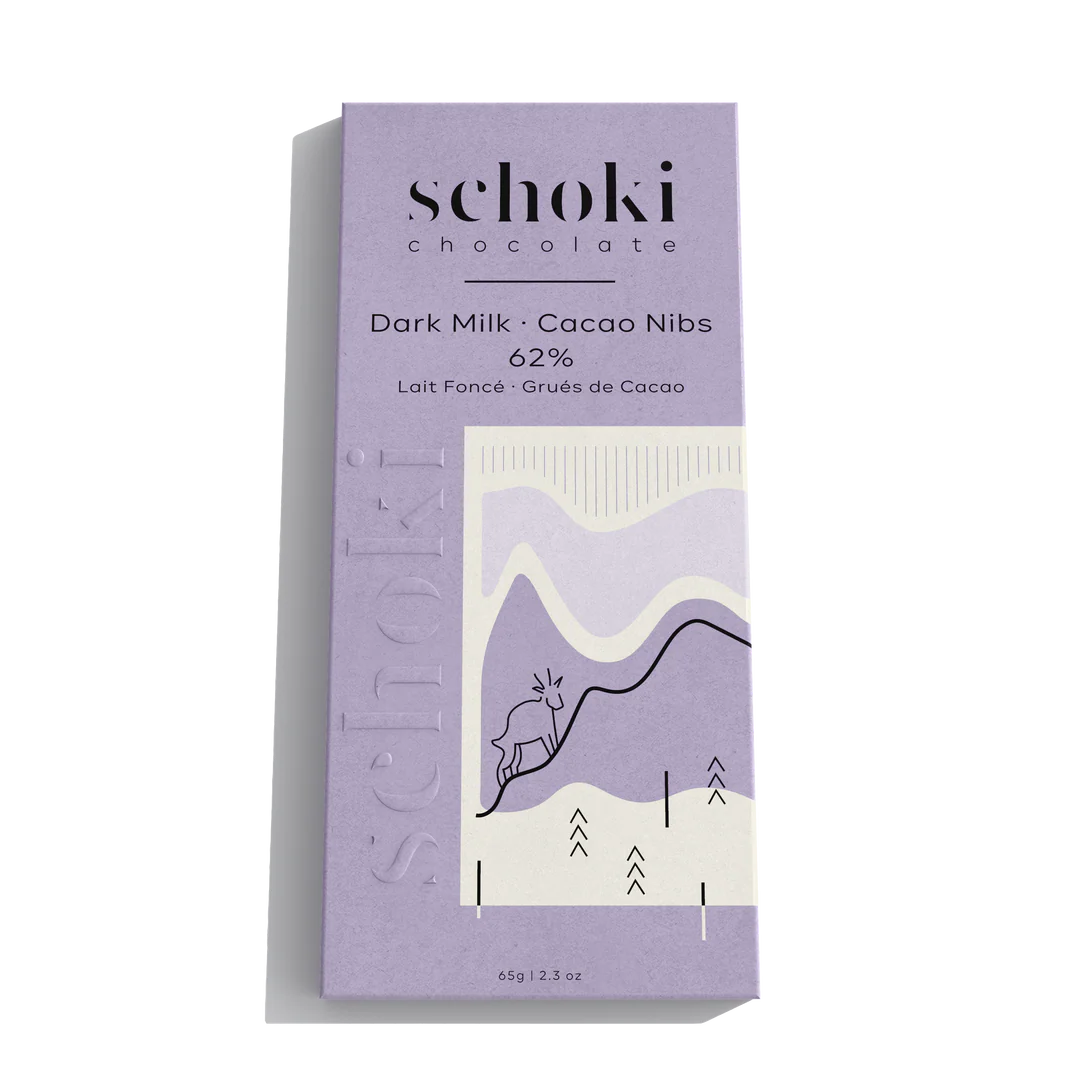 Schoki - 62% Chai Latte with Cocao Nibs