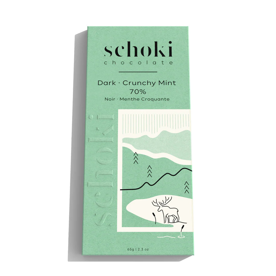Schoki - 70% Crunchy Mint