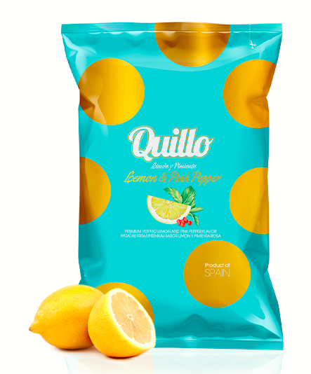 Quillo - Lemon Pink Pepper Chips