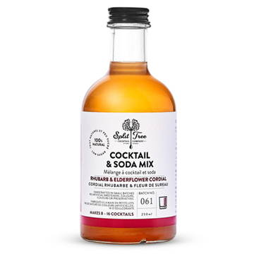 Split Tree - Rhubarb & Elderflower Cordial