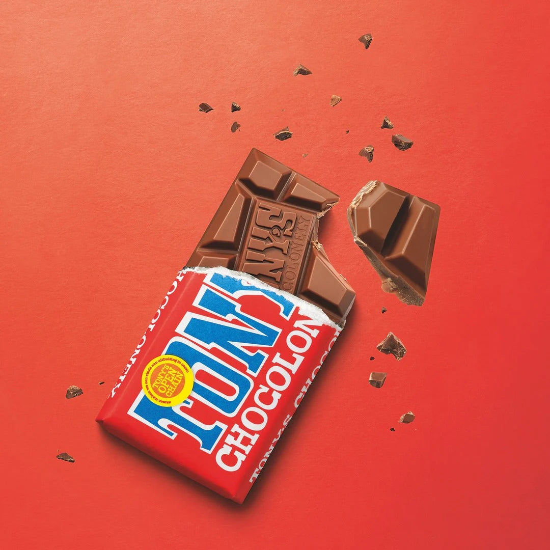 Tony's Chocolonely - 32% Milk Chocolate Bar 90g