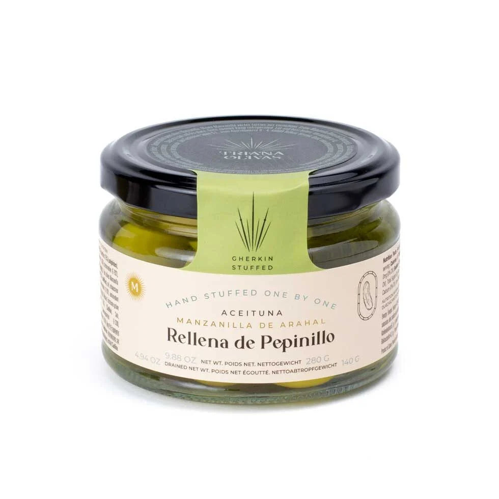 Triana - Gherkin Stuffed Manzanilla Olives