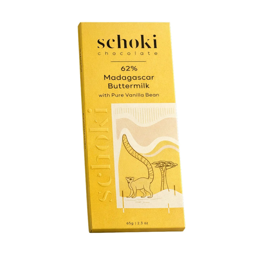 Schoki - 62% Madagascar Buttermilk with Vanilla Bean