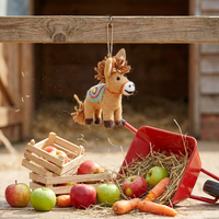 Felt Dale the Donkey Hanging Decoration