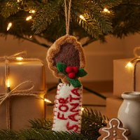 Felt Snack for Santa Hanging Decoration