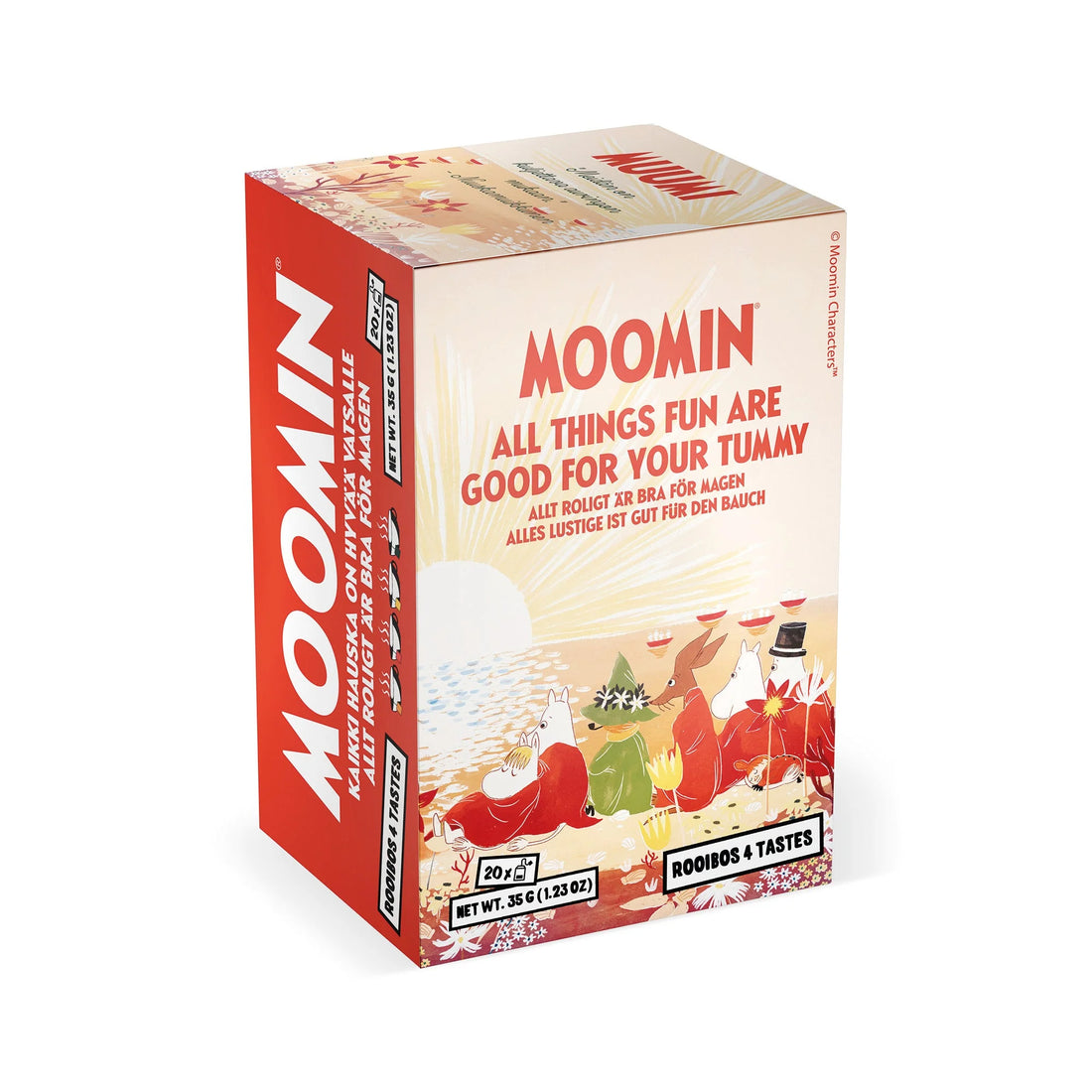 Nordqvist - Moomin All Things Fun are Good for Your Tummy Rooibos Tea Assortment