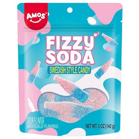Amos - Fizzy Soda Swedish Style Candy