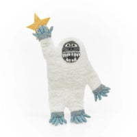 Felt Yeti Tree Topper