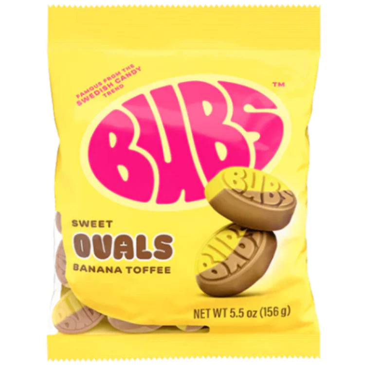 Bubs - Goody Sweet Ovals Banana Toffee