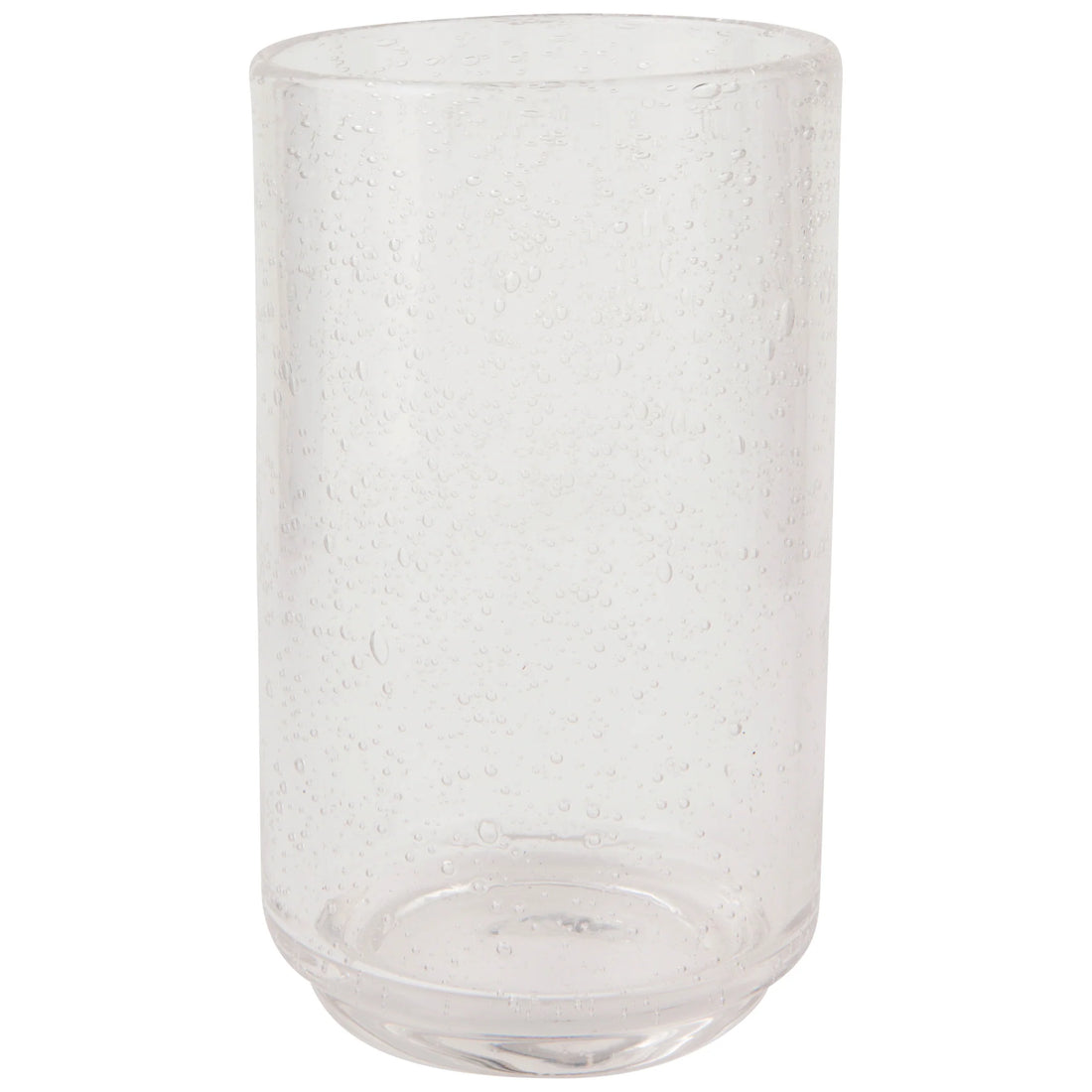 Clear Bubble Glass Highball Tumbler
