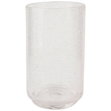 Clear Bubble Glass Highball Tumbler